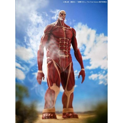 KAIYODO ATTACK ON TITAN COLOSSAL TITAN MEGA SOFVI FIGURE STATUE