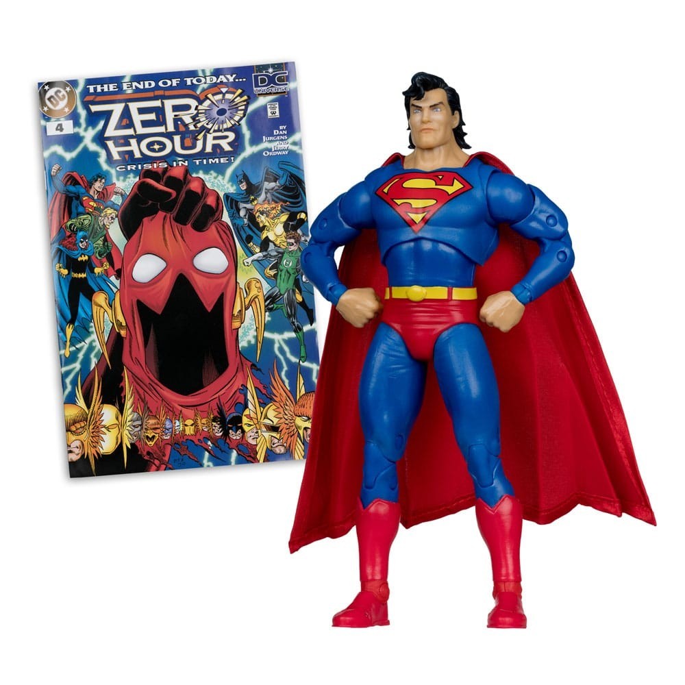 DC DIRECT PAGE PUNCHERS SUPERMAN ZERO HOUR ACTION FIGURE MC FARLANE