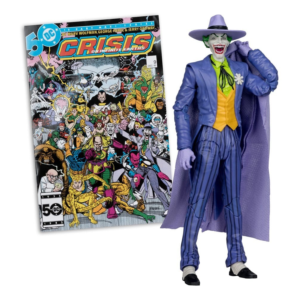 DC DIRECT PAGE PUNCHERS JOKER CRISIS ON INFINITE EARTHS ACTION FIGURE MC FARLANE