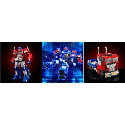 UNIX SQUARE TRANSFORMERS COMBOT DIECAST OPTIMUS PRIME ACTION FIGURE