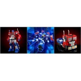 UNIX SQUARE TRANSFORMERS COMBOT DIECAST OPTIMUS PRIME ACTION FIGURE