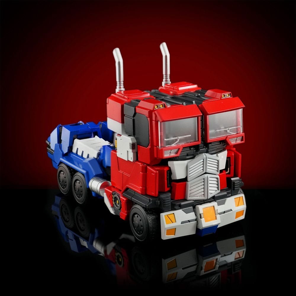 UNIX SQUARE TRANSFORMERS COMBOT DIECAST OPTIMUS PRIME ACTION FIGURE