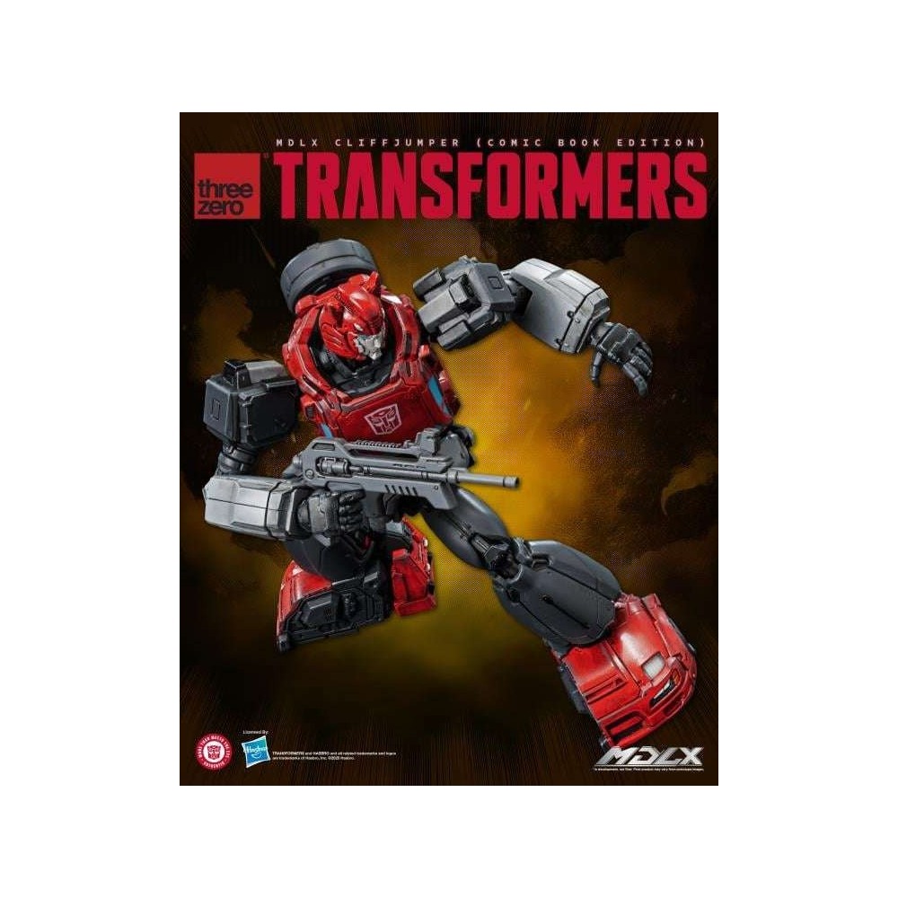 TRANSFORMERS MDLX CLIFFJUMPER COMIC BOOK EDITION ACTION FIGURE THREEZERO