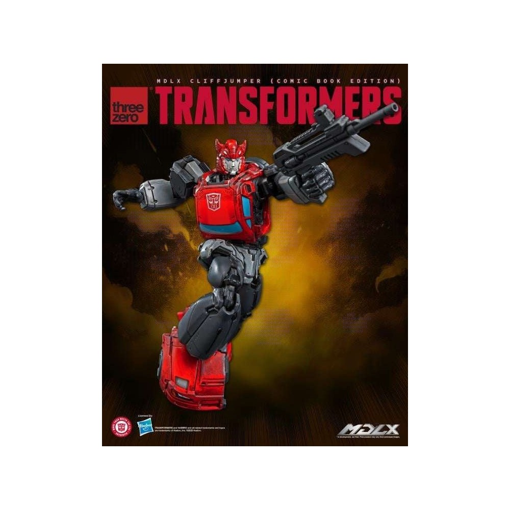TRANSFORMERS MDLX CLIFFJUMPER COMIC BOOK EDITION ACTION FIGURE THREEZERO