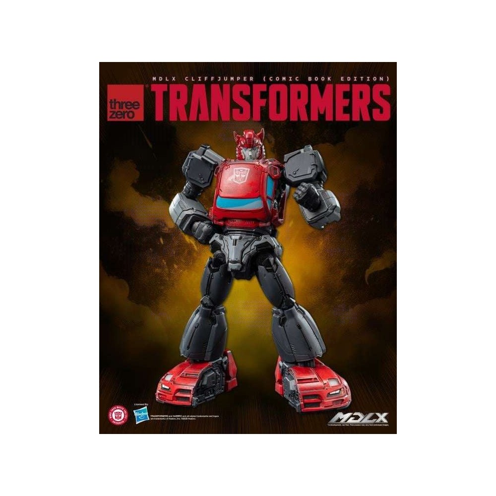 TRANSFORMERS MDLX CLIFFJUMPER COMIC BOOK EDITION ACTION FIGURE THREEZERO