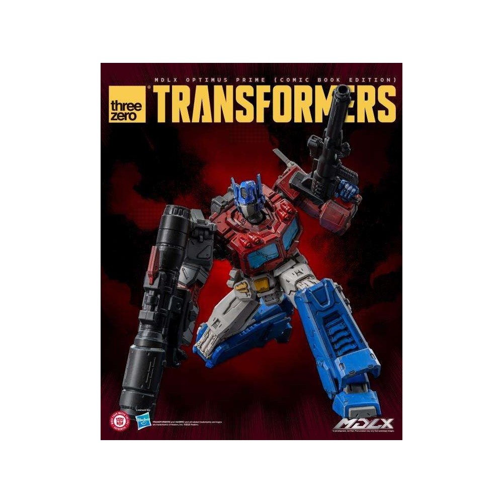 THREEZERO TRANSFORMERS MDLX SERIES OPTIMUS PRIME COMIC BOOK VERSION ACTION FIGURE