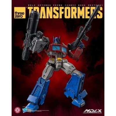TRANSFORMERS MDLX OPTIMUS PRIME COMIC BOOK EDITION ACTION FIGURE THREEZERO
