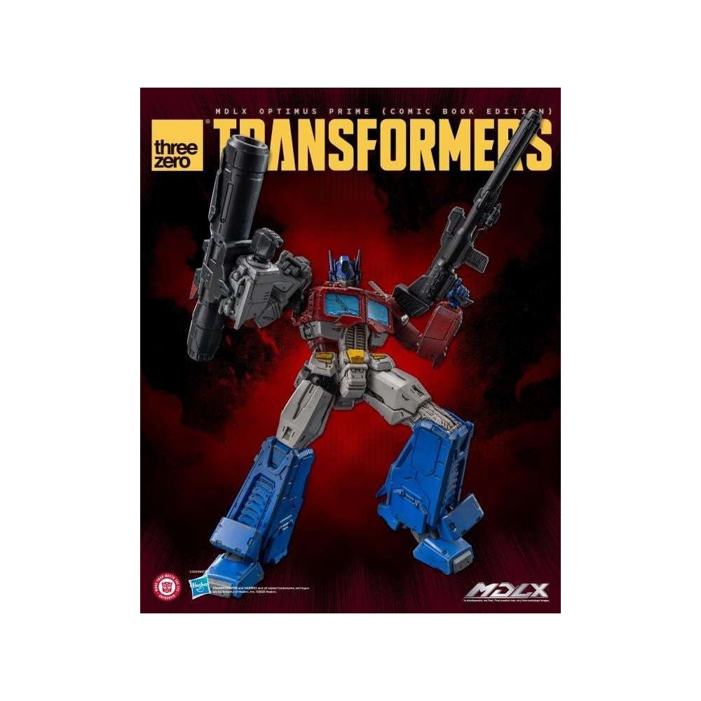 THREEZERO TRANSFORMERS MDLX SERIES OPTIMUS PRIME COMIC BOOK VERSION ACTION FIGURE