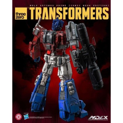 TRANSFORMERS MDLX OPTIMUS PRIME COMIC BOOK EDITION ACTION FIGURE THREEZERO