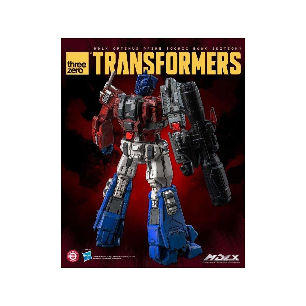 TRANSFORMERS MDLX OPTIMUS PRIME COMIC BOOK EDITION ACTION FIGURE THREEZERO