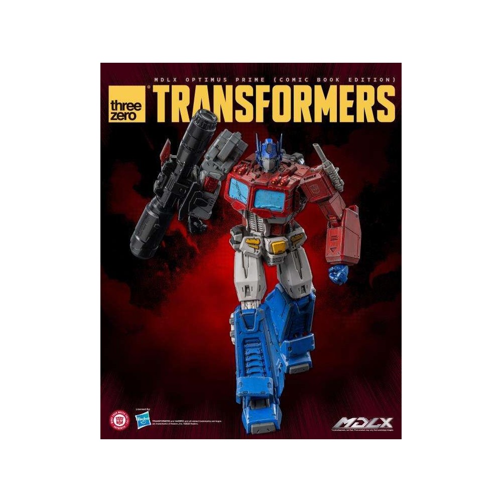 THREEZERO TRANSFORMERS MDLX SERIES OPTIMUS PRIME COMIC BOOK VERSION ACTION FIGURE