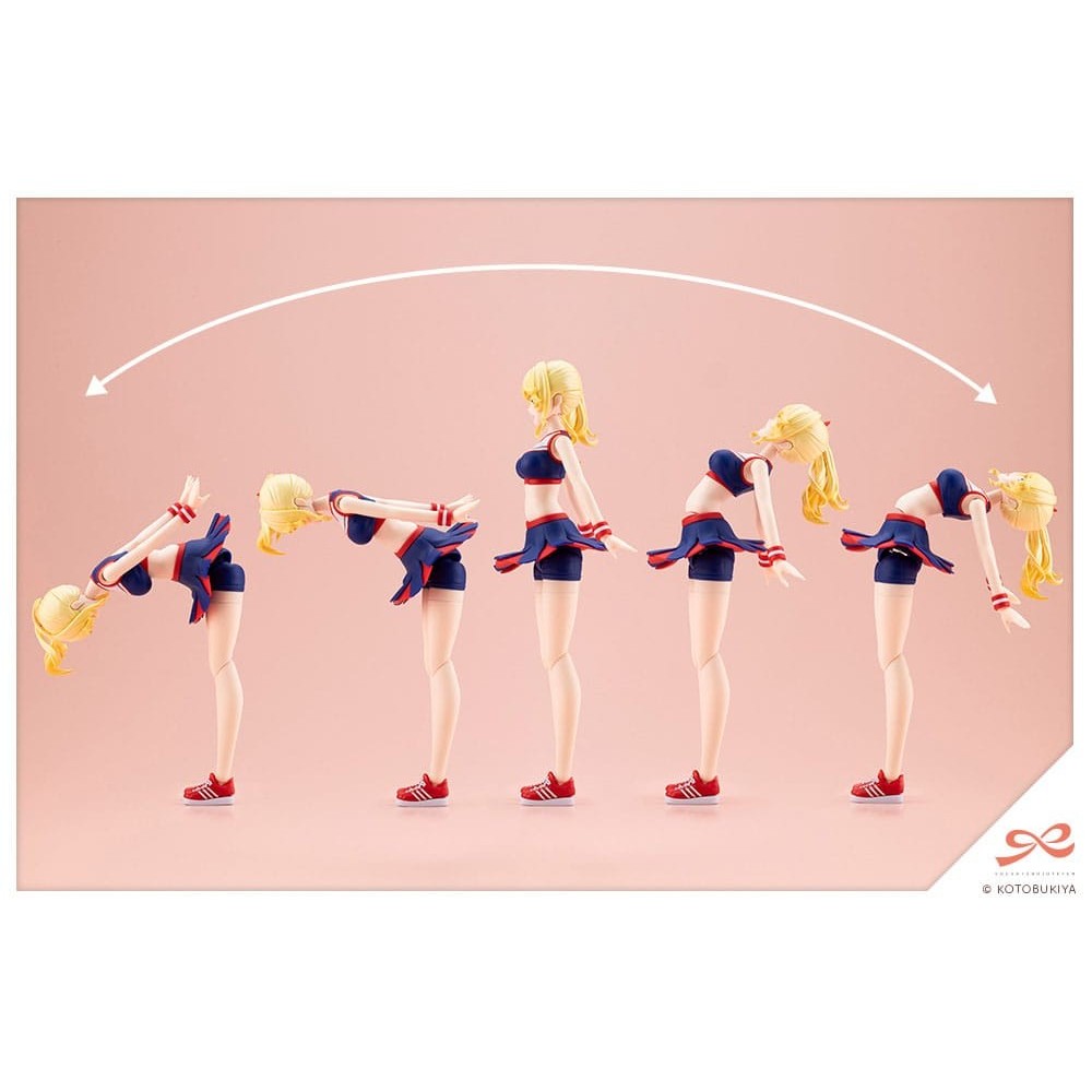 SOUSAI SHOJO TEIEN SEIRA ICHIJO CHEERLEADING COSTUME DREAMING STYLE VITAMIN YELL MODEL KIT ACTION FIGURE KOTOBUKIYA