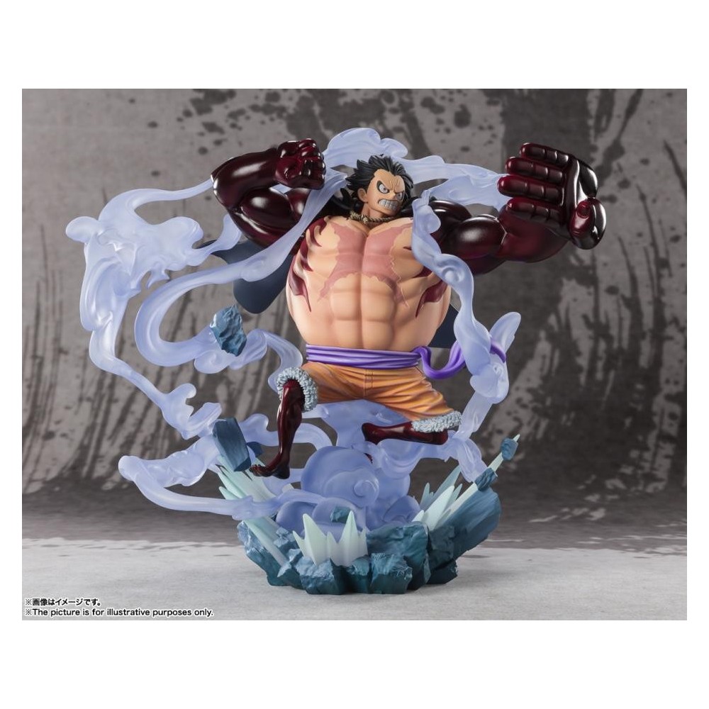 ONE PIECE ZERO LUFFY GEAR 4 ONIGASHIMA FIGUARTS ZERO FIGURE STATUA BANDAI