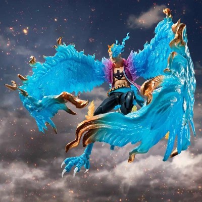 BANDAI ONE PIECE MARCO MARINEFORD VER. S.H. FIGUARTS SERIES PVC ACTION FIGURE