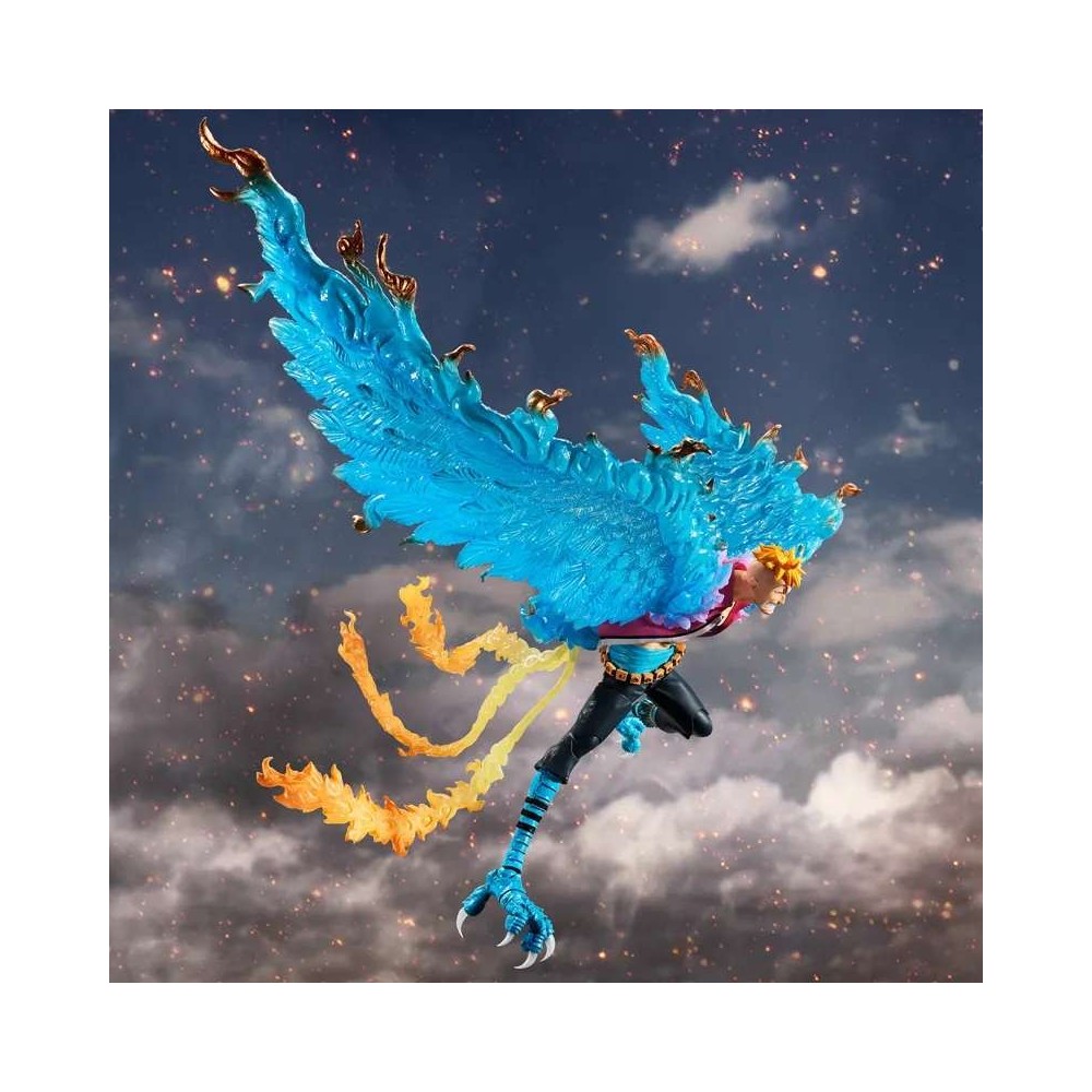 ONE PIECE MARCO MARINEFORD S.H. FIGUARTS ACTION FIGURE BANDAI