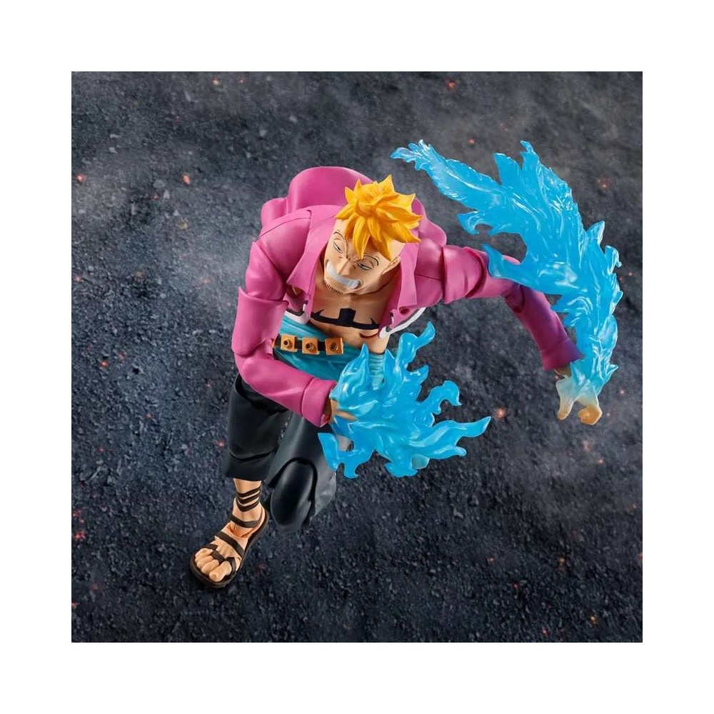 ONE PIECE MARCO MARINEFORD S.H. FIGUARTS ACTION FIGURE BANDAI