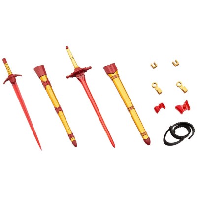 M.S.G. SERIES VIRTUOUS STYLE 09 SWORD SET A FLAMERITE ACCESSORY SET KOTOBUKIYA