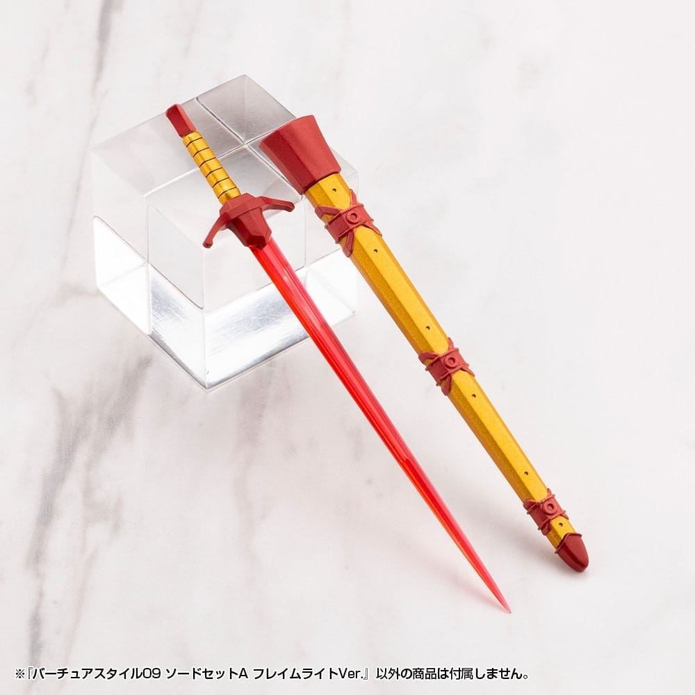 M.S.G. SERIES VIRTUOUS STYLE 09 SWORD SET A FLAMERITE ACCESSORY SET KOTOBUKIYA