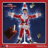 MEZCO TOYS NATIONAL LAMPOON'S CHRISTMAS VACATION CLARK ROOF SHOCK 5 POINTS PVC ACTION FIGURE