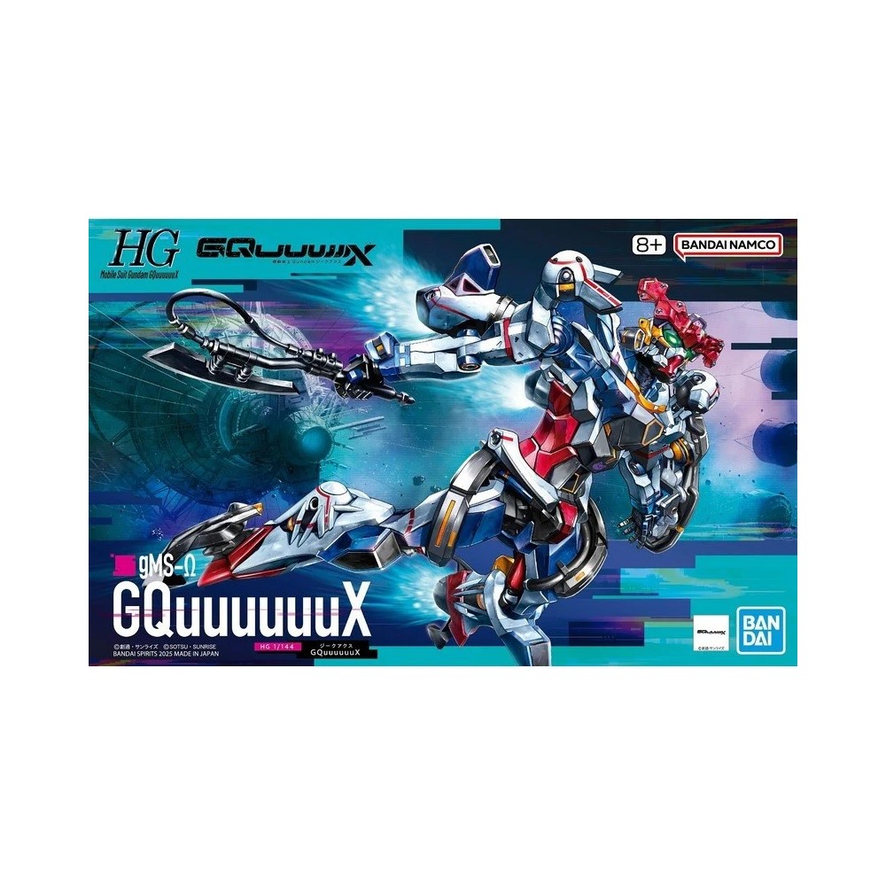 BANDAI HG HIGH GRADE GQUUUUUUX 1/144 MODEL KIT GUNPLA