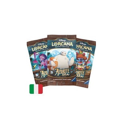 LORCANA TCG MARE DI AZZURRITE BUSTINA IN ITALIANO RAVENSBURGER