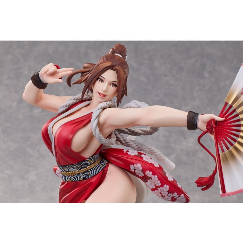 FATAL FURY CITY OF THE WOLVES MAI SHIRANUI DANCE OF THE CHERRY BLOSSOM STORM SUZAKU 1/4 B-STYLE STATUA FIGURE FREEING
