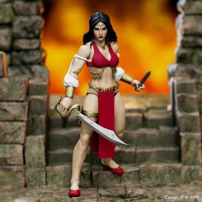 CONAN BELIT QUEEN OF THE BLACK COAST ACTION FIGURE BOSS FIGHT STUDIO