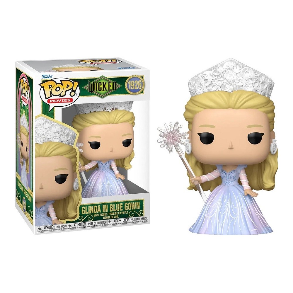FUNKO FUNKO POP! WICKED GLINDA IN BLUE GOWN BOBBLE HEAD FIGURE