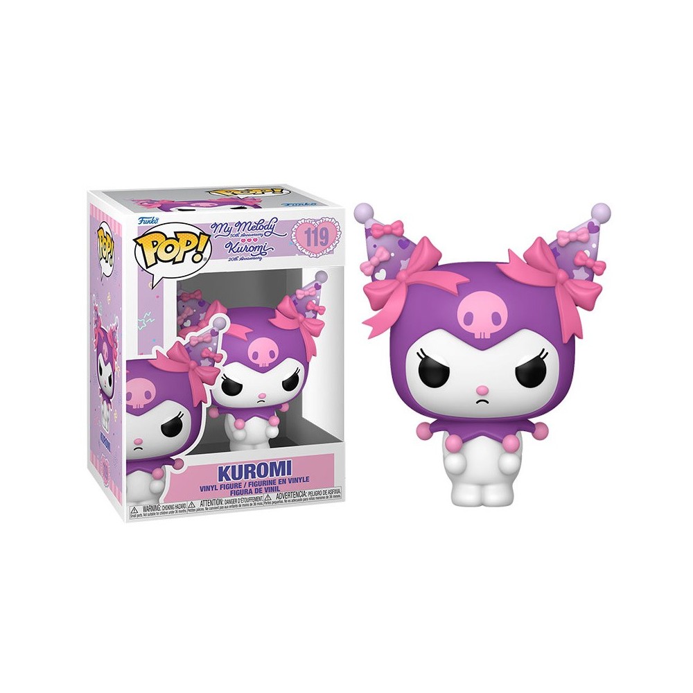FUNKO POP! KUROMI 20th ANNIVERSARY 119 BOBBLE HEAD KNOCKER FIGURE FUNKO