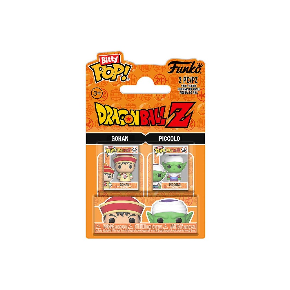 FUNKO BITTY POP! DRAGON BALL Z GOHAN E PICCOLO VINYL MINI FIGURE FUNKO