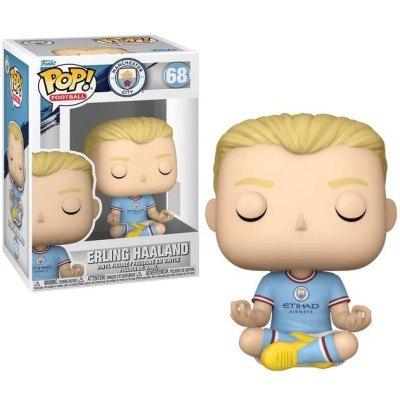 FUNKO POP! MANCHESTER CITY ERLING HAALAND 68 BOBBLE HEAD FIGURE FUNKO