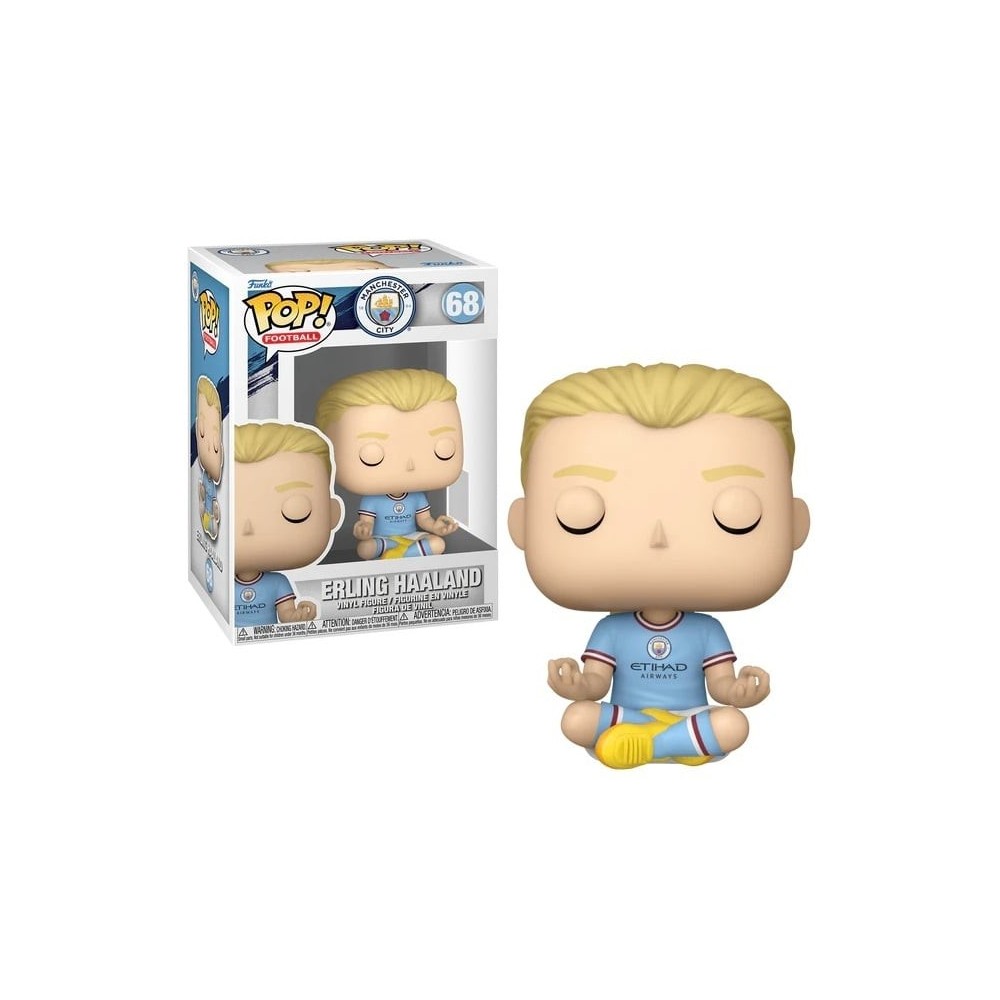 FUNKO POP! MANCHESTER CITY ERLING HAALAND 68 BOBBLE HEAD FIGURE FUNKO