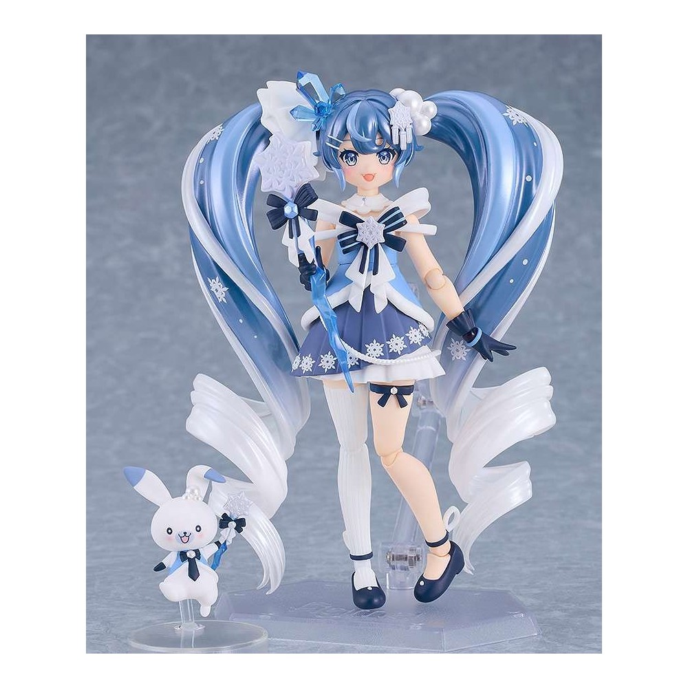 HATSUNE MIKU SNOW MIKU CRYSTAL SNOW FIGMA ACTION FIGURE GOOD SMILE COMPANY