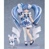 GOOD SMILE COMPANY HATSUNE MIKU SNOW MIKU CRYSTAL SNOW FIGMA SERIES PVC ACTION FIGURE
