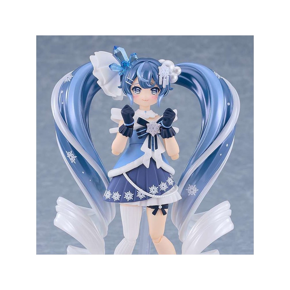 HATSUNE MIKU SNOW MIKU CRYSTAL SNOW FIGMA ACTION FIGURE GOOD SMILE COMPANY