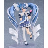 GOOD SMILE COMPANY HATSUNE MIKU SNOW MIKU CRYSTAL SNOW FIGMA SERIES PVC ACTION FIGURE