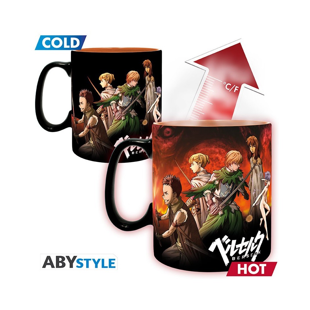 ABYSTYLE BERSERK HEAT CHANGE MUG 460ML