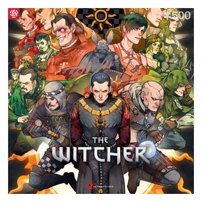THE WITCHER NILFGAARD GAMING PUZZLE 500 PEZZI 48X68CM GOOD LOOT