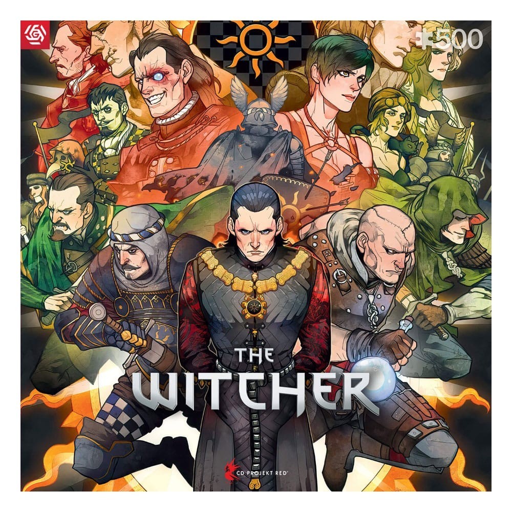 THE WITCHER NILFGAARD GAMING PUZZLE 500 PEZZI 48X68CM GOOD LOOT