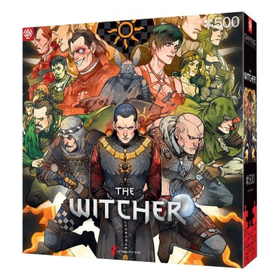 THE WITCHER NILFGAARD GAMING PUZZLE 500 PEZZI 48X68CM GOOD LOOT