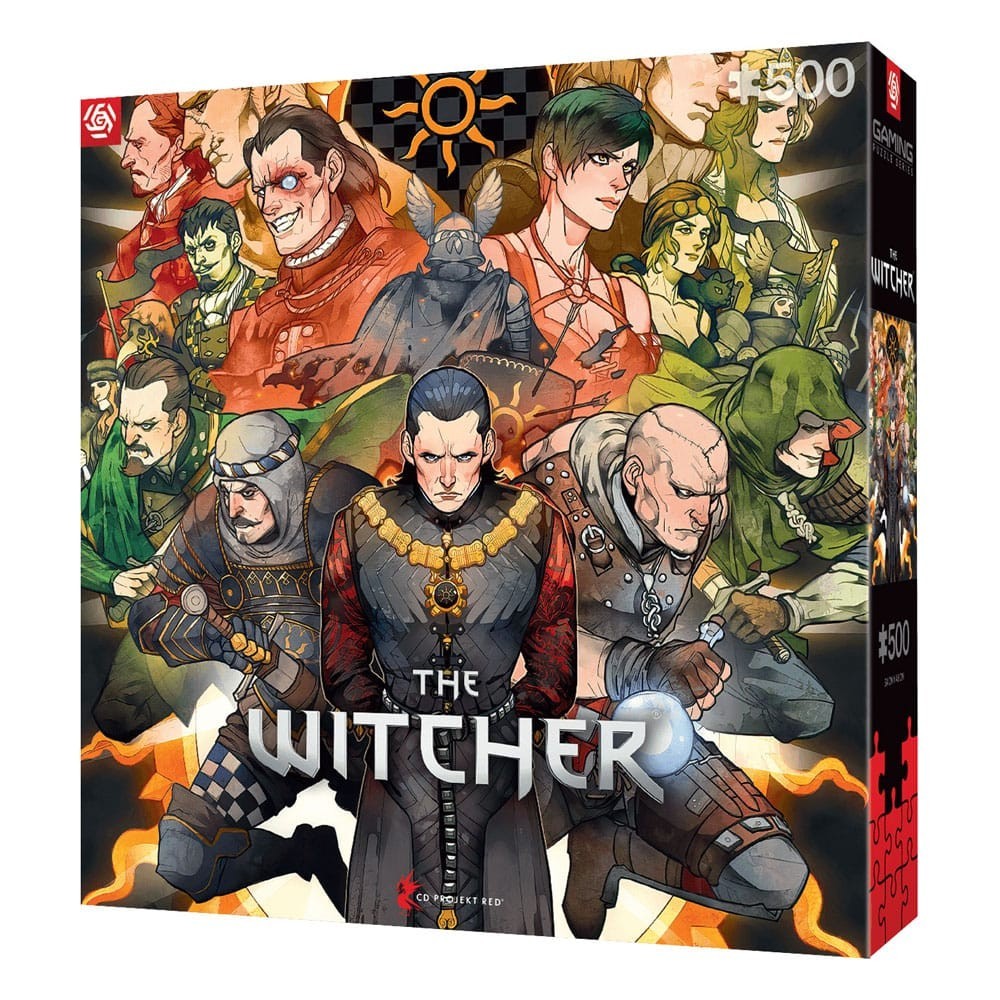 THE WITCHER NILFGAARD GAMING PUZZLE 500 PEZZI 48X68CM GOOD LOOT