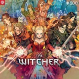 GOOD LOOT THE WITCHER SCOIA'TAEL ​​GAMING PUZZLE 500 PIECES 48X68CM