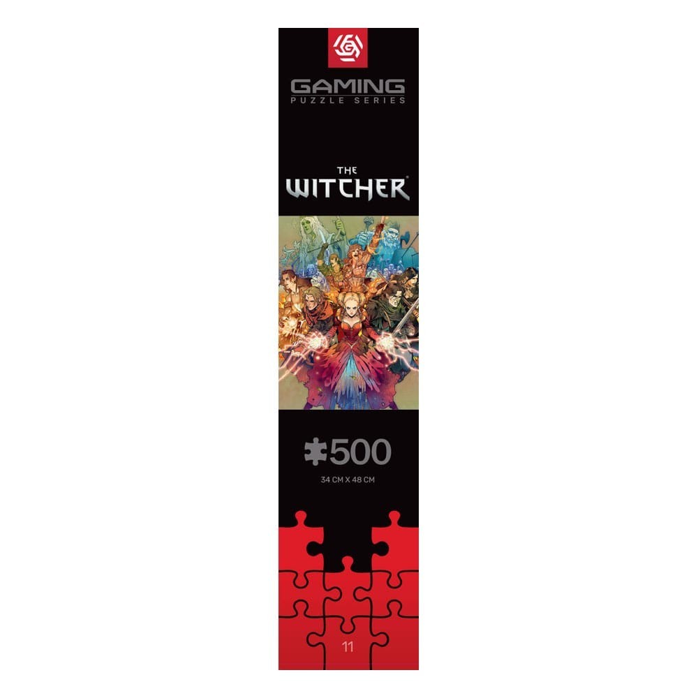 GOOD LOOT THE WITCHER SCOIA'TAEL ​​GAMING PUZZLE 500 PIECES 48X68CM