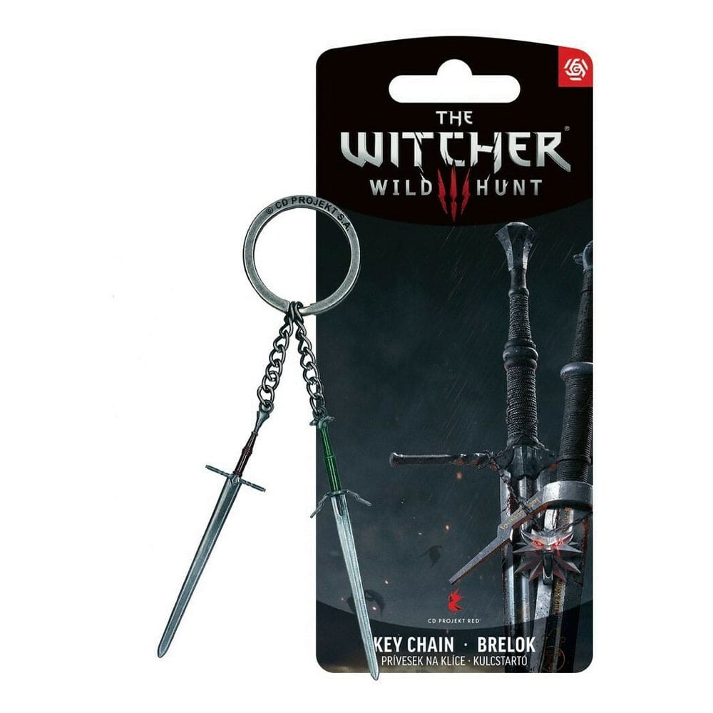 GOOD LOOT THE WITCHER III WILD HUNT GERALD SWORDS KEYCHAIN