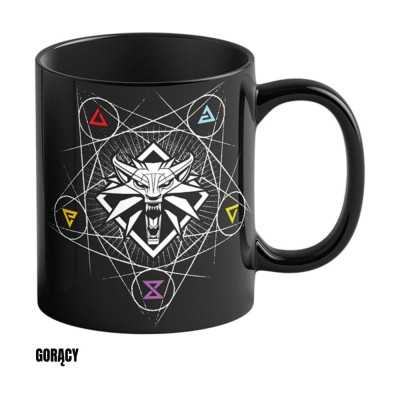 THE WITCHER III WILD HUNT WITCHER SIGNS TAZZA CAMBIACOLORE GOOD LOOT