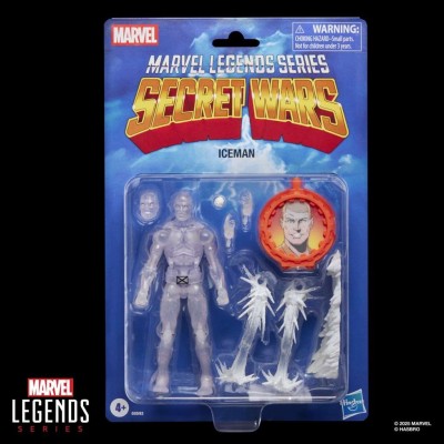 MARVEL LEGENDS SECRET WARS X-MEN ICEMAN ACTION FIGURE HASBRO