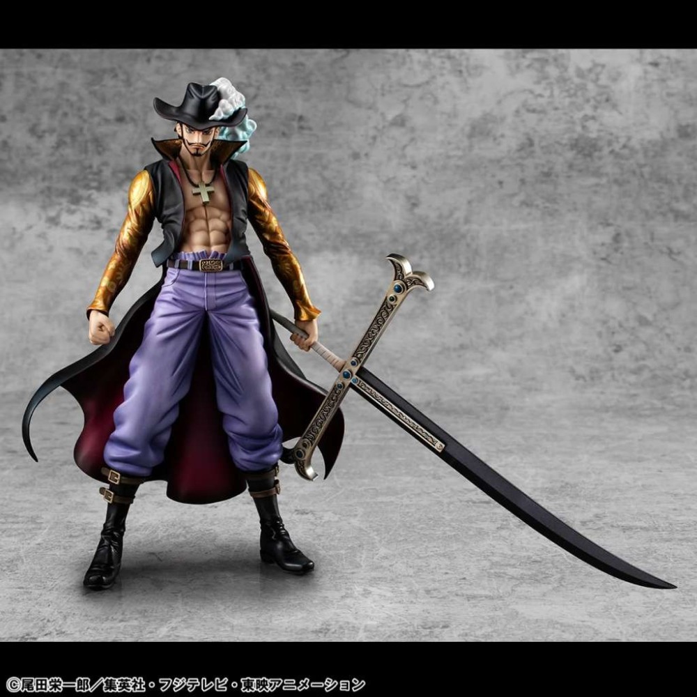 ONE PIECE P.O.P. DRACULE MIHAWK HAWK EYE STATUA FIGURE MEGAHOUSE