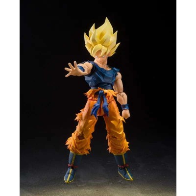 BANDAI DRAGON BALL Z SUPER SAIYAN SON GOKU FIGHTER RAGE S.H. FIGUARTS SERIES ACTION FIGURE