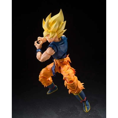 DRAGON BALL Z SUPER SAIYAN GOKU FIGHTER RAGE S.H. FIGUARTS ACTION FIGURE BANDAI