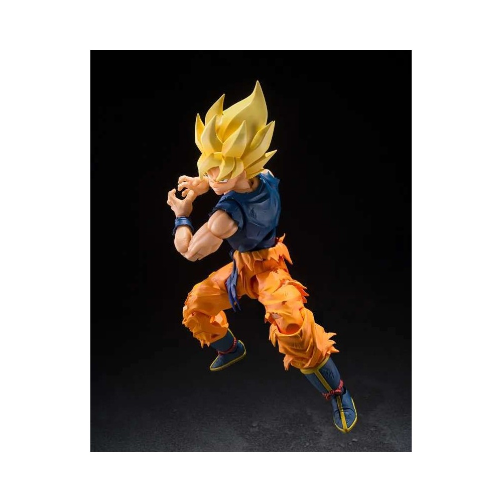DRAGON BALL Z SUPER SAIYAN GOKU FIGHTER RAGE S.H. FIGUARTS ACTION FIGURE BANDAI